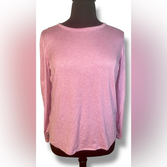 ZELLA LIANA LONG SLEEVE RECYCLED BLEND PERFORMANCE TEE - XXL Purple Opera (Pink) - Picture 2 of 7